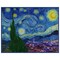 Starry Starry Night inspired by Impressionist Vincent Van Gogh&#x27;s Painting Counted Cross Stitch Pattern